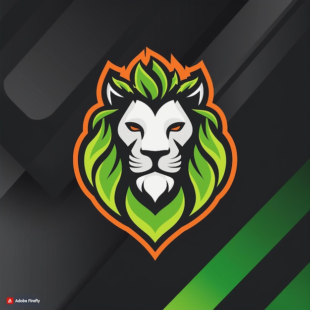 Een leeuw logo