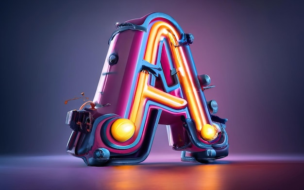 Een letter in 3D