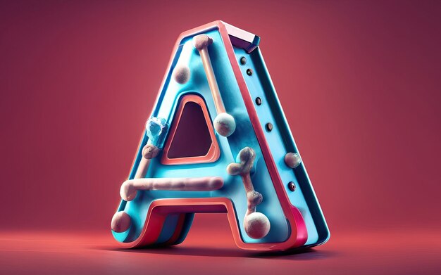 Een letter in 3D