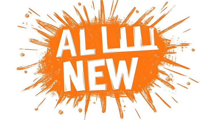 Foto een logo voor alle nieuwe nieuwe en nieuwe