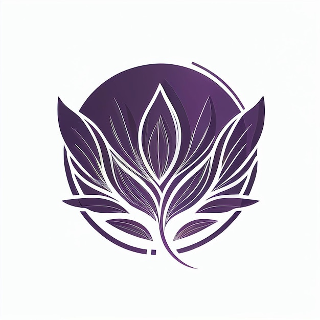 Een logo voor een bedrijf genaamd lotus.