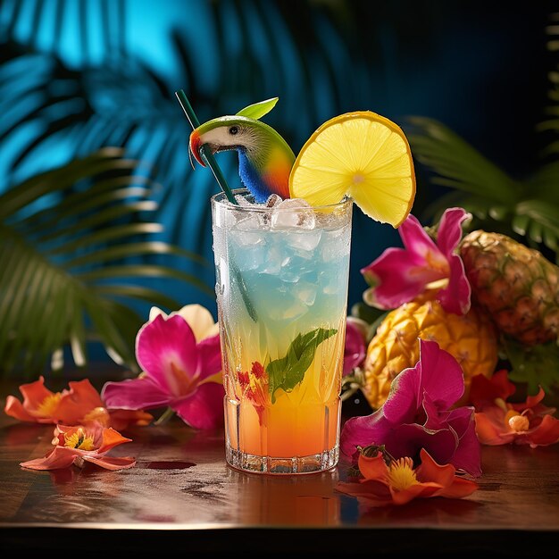 Foto een luxe drankje tropical breeze