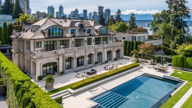 Een luxe woning in Vancouver, Canada.