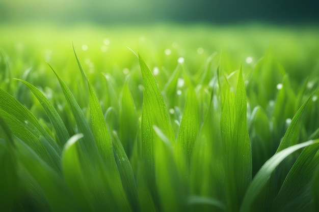 Foto een macro-beeld van de prachtige schoonheid van de natuur