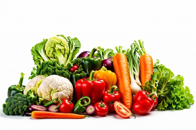 Een mand vol groenten etenswaren