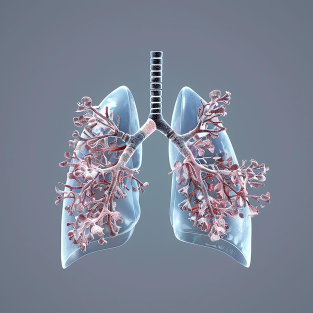een medisch apparaat met het woord "longen" erop