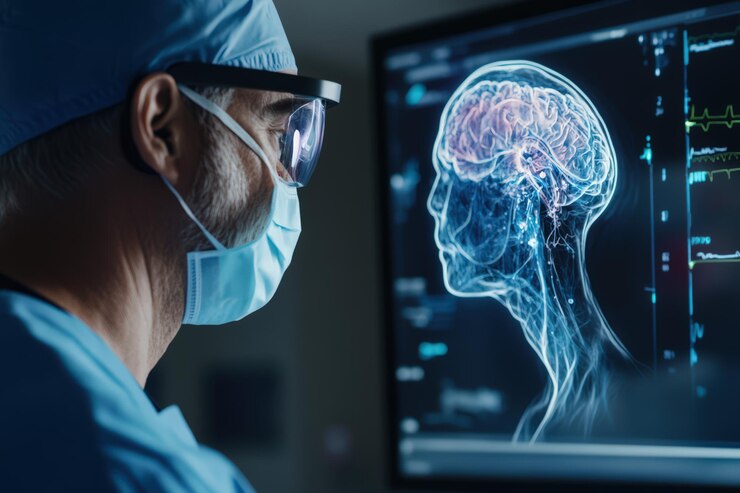 Een medische professional die adviseert met een AI-systeem