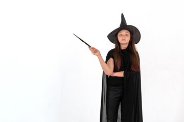 Of later afbreken extract Een meisje verkleed als harry potter voor halloween | Premium Foto