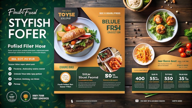 een menu voor een fastfoodrestaurant genaamd de nieuwe