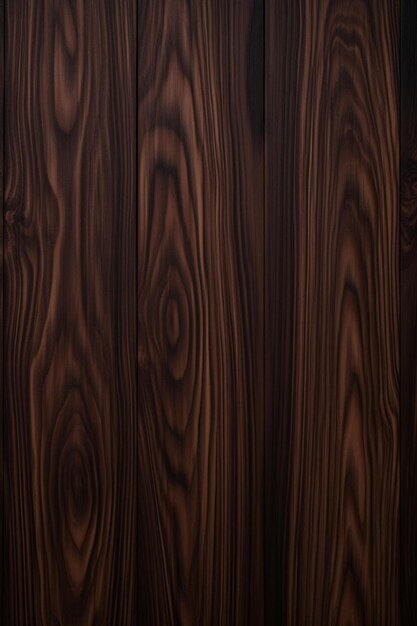 een met hout beklede muur met een donker houtkorrelpatroon