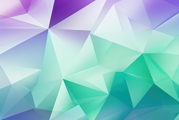 een moderne achtergrond wordt getoond met kleurrijke driehoeken in de stijl van lichtwit en smaragd