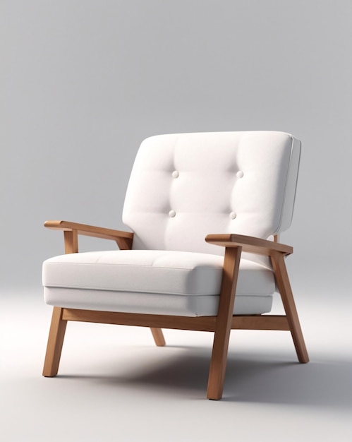 Een moderne fauteuil