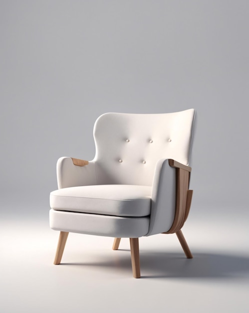 Een moderne fauteuil