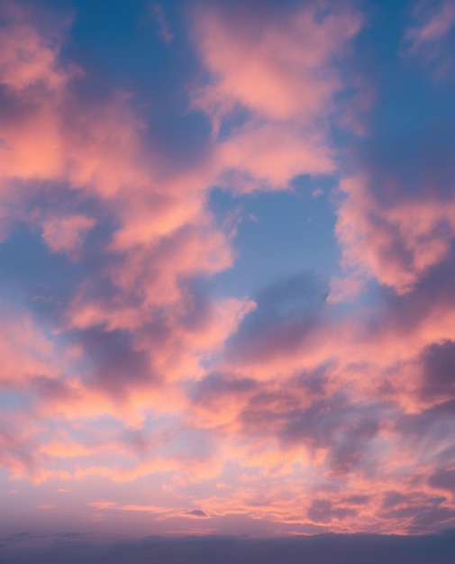 Een moment van sereniteit De rustige schoonheid van Sunset Sky-vervanging Generatieve AI-technologie