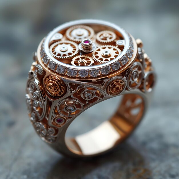 Een mooi, elegant close-up armbandhorlogeconcept.