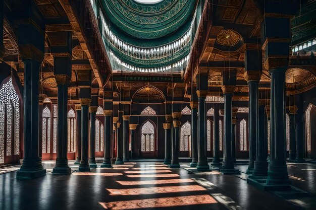Een mooie moskee.