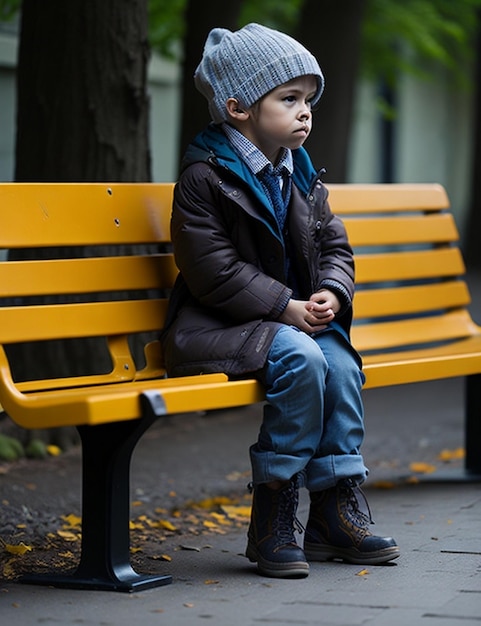 Een mooie, zo schattige jongen Kid-glimlach