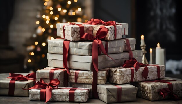 Foto een multiculturele viering kerstmis verenigt over grenzen heen