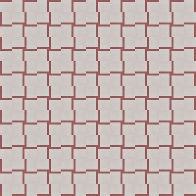 Een naadloos patroon van bruine vierkanten met het woord baksteen op de bodem.