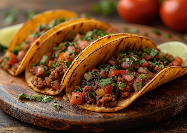 Een nationaal Mexicaans eten is taco's.