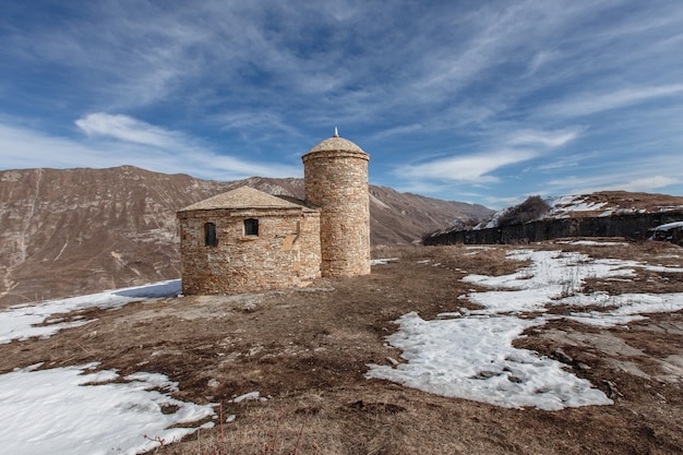 Een oude Armeense kerk in Derbent. Dagestan, Rusland