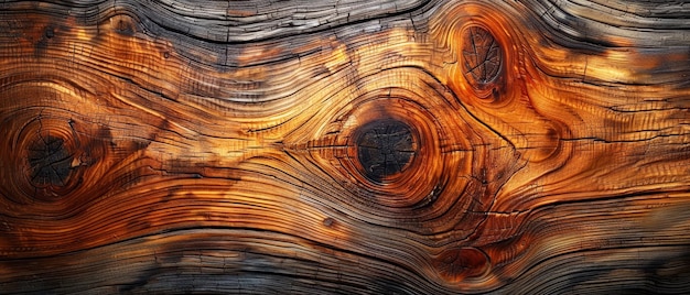 Foto een overzicht van de textuur van het hout
