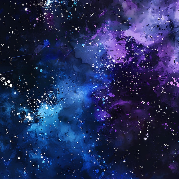 een paarse en blauwe achtergrond met een paarseen en blauwe gevlekte achtergrond