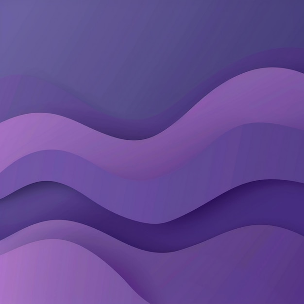 Een paarse en paarse abstracte achtergrond met een paarse enpaarse golf