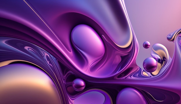 Een paarse en paarse achtergrond met een swirly ontwerp.