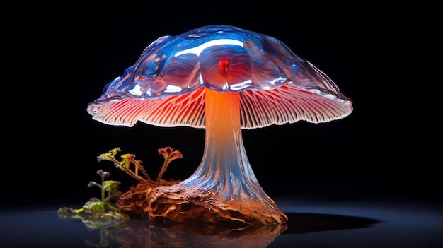 Een paddenstoel die paddenstoel wordt genoemd.
