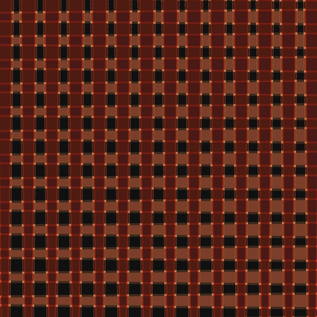 Een patroon van vierkanten die rood en zwart zijn