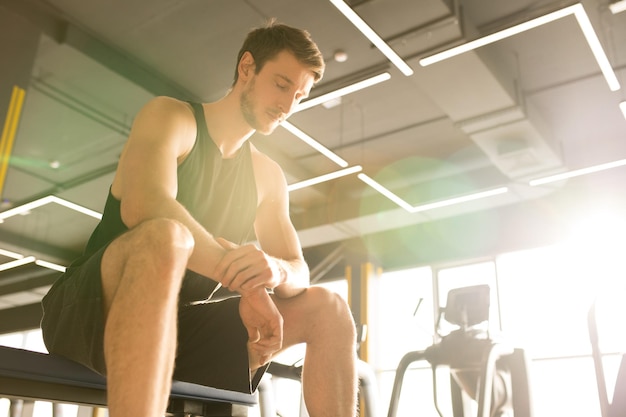 Een pauze nemen van de training