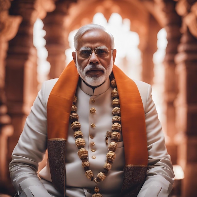 een perfect portret PM Narendra Modi