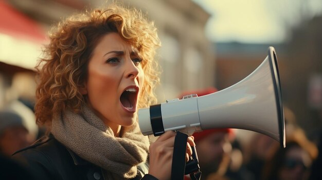 Een pittig vrouwenprotest voor gelijkheid en rechtvaardigheid