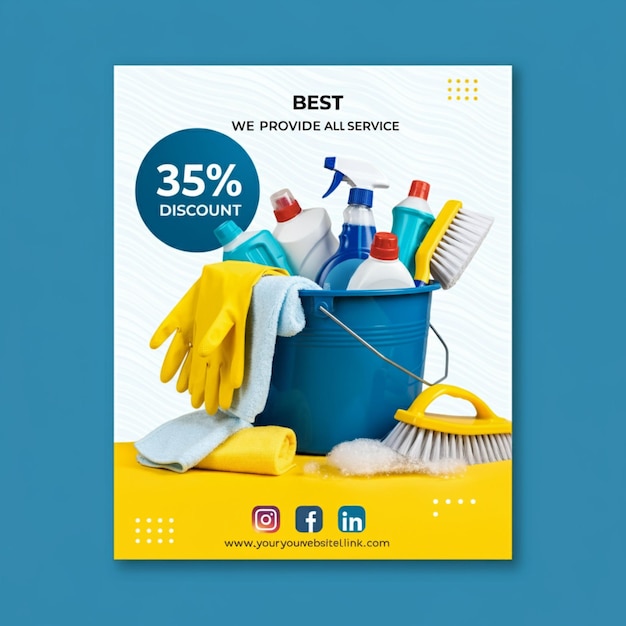 een poster voor de beste producten voor de website