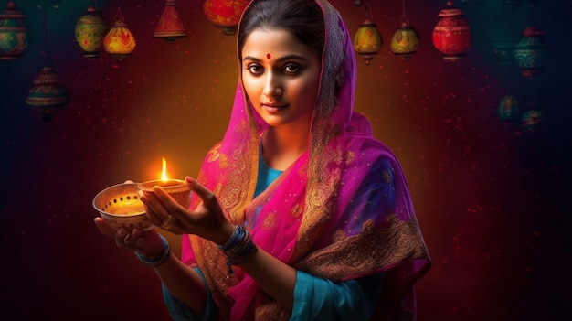 Een poster voor de film'diwali'