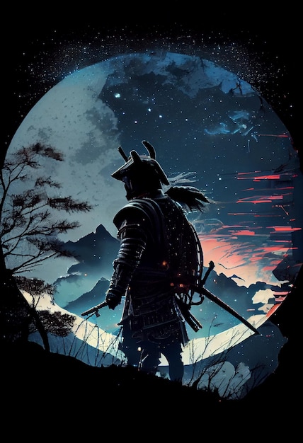 Een poster voor de film samurai