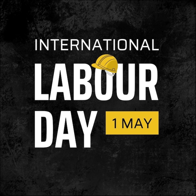 een poster voor de internationale dag in een vreemde taal