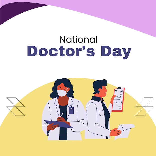 een poster voor de nationale dag van de arts dag dag dag dag