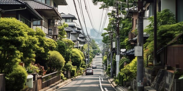 Een prachtig Japans traditioneel huis.