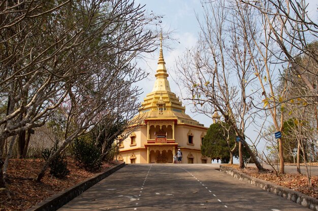 Een prachtig panoramisch uitzicht op Luang Prabang in Laos