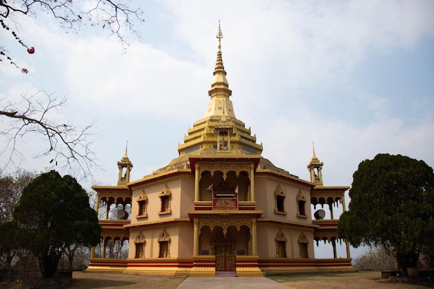 Een prachtig panoramisch uitzicht op Luang Prabang in Laos