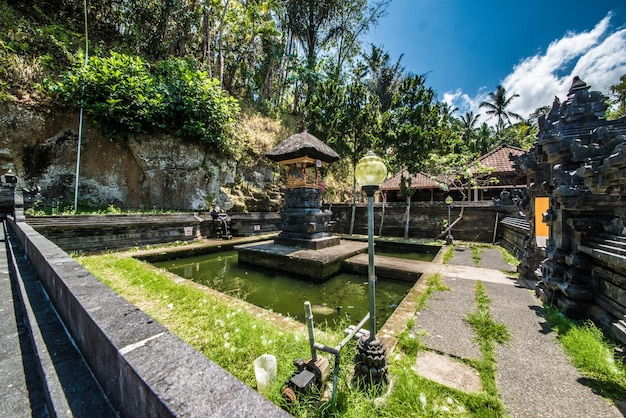 Een prachtig panoramisch uitzicht over Bali Indonesië