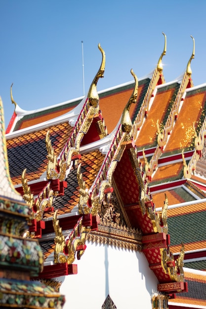 Een prachtig panoramisch uitzicht over Bangkok in Thailand