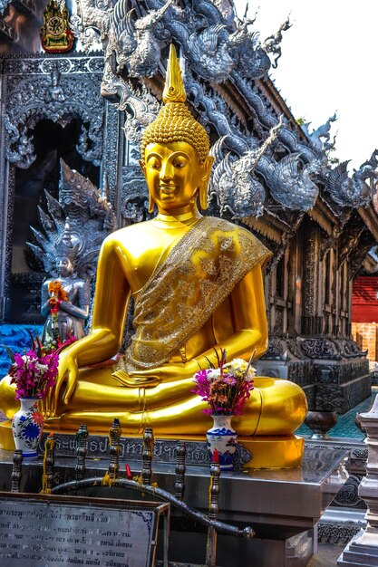 Een prachtig panoramisch uitzicht over Chiang Mai in Thailand