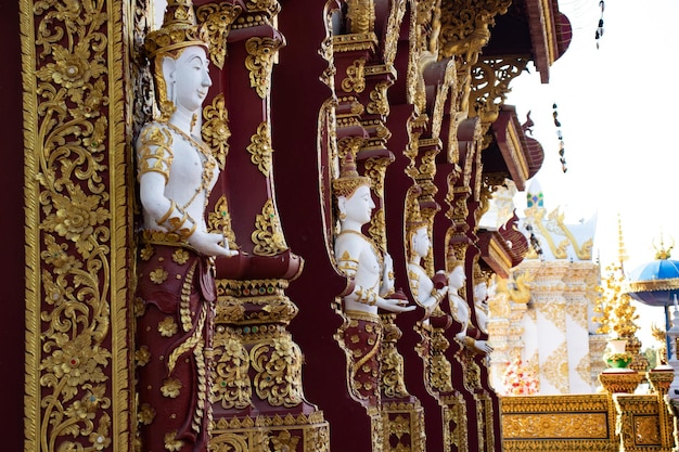 Een prachtig panoramisch uitzicht over Chiang Rai in Thailand