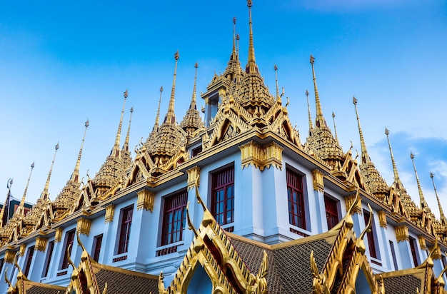 Een prachtig uitzicht op de boeddhistische tempel in Bangkok Thailand