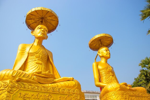 Een prachtig uitzicht op de boeddhistische tempel in Chiang Rai Thailand