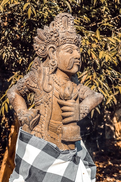 Een prachtig uitzicht op de Pura Tirta Empul-tempel op Bali, Indonesië