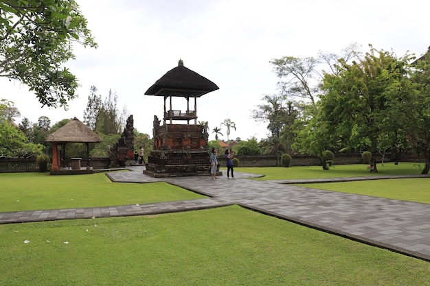 Een prachtig uitzicht op de Taman Ayun-tempel op Bali, Indonesië?